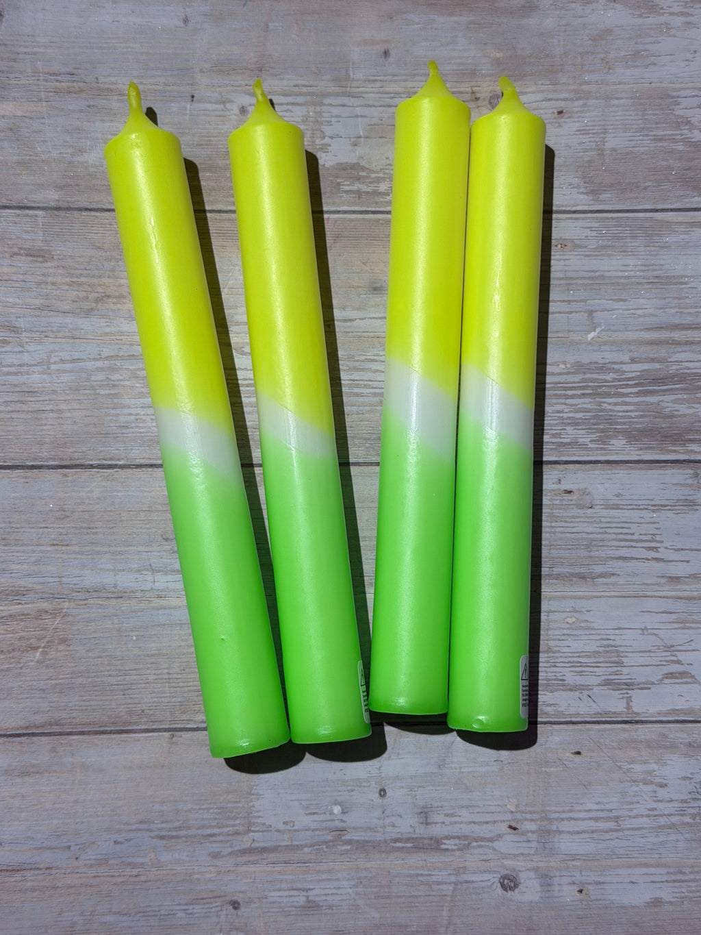 Dip Dye Stabkerzen 18 cm x 2,2 cm – Kerzenfarm Hahn – tropffrei & rußarm – kurze Deko-Kerzen – Handarbeit – verschiedene Farben