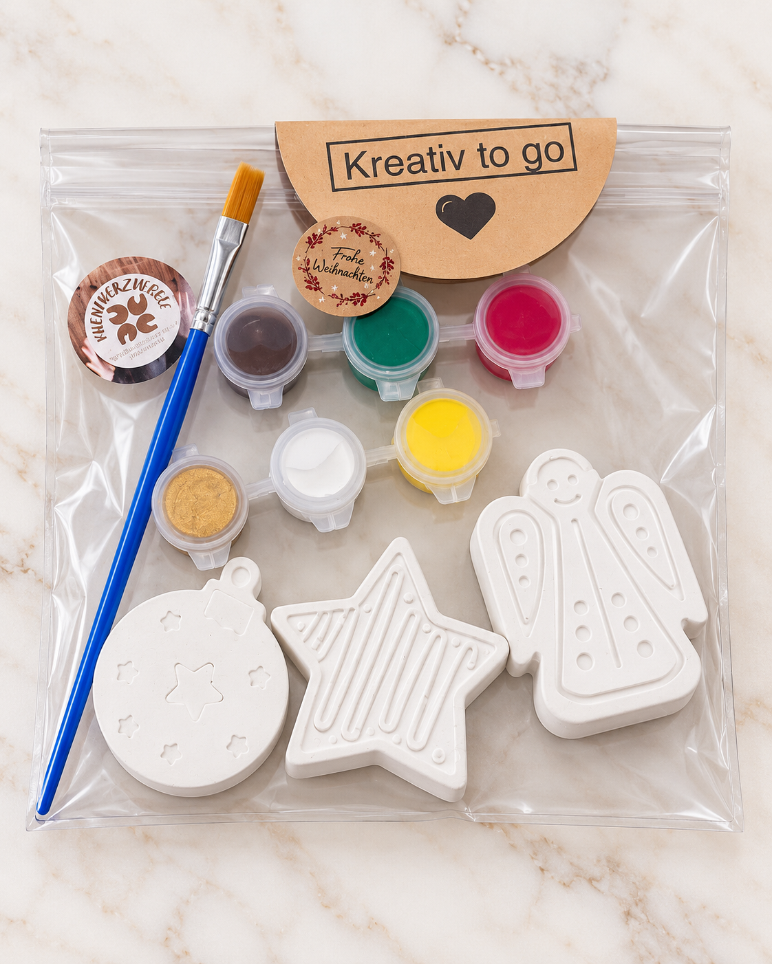 Kreativ to Go - weihnachts Edition - kreativ Set