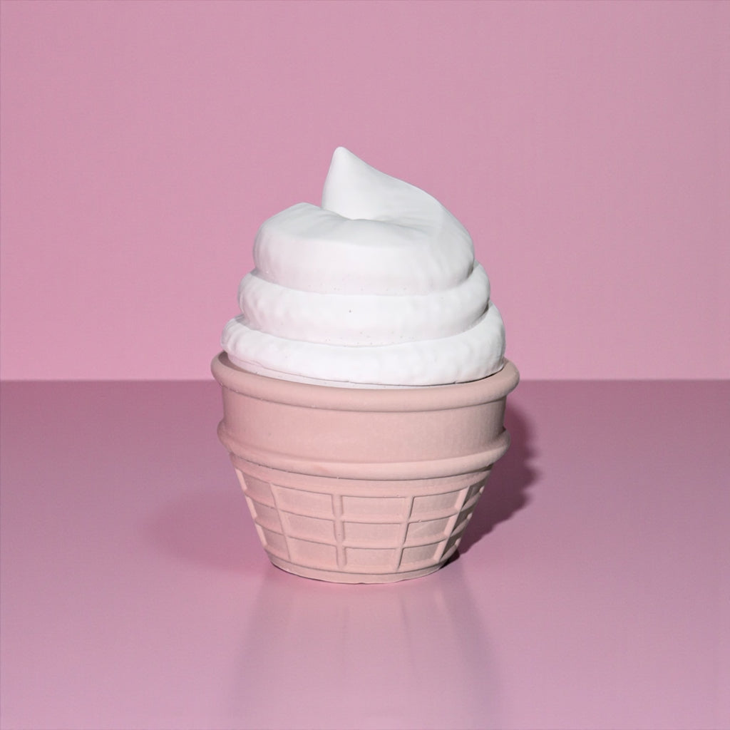 Eis Deko Schale | Kerze |