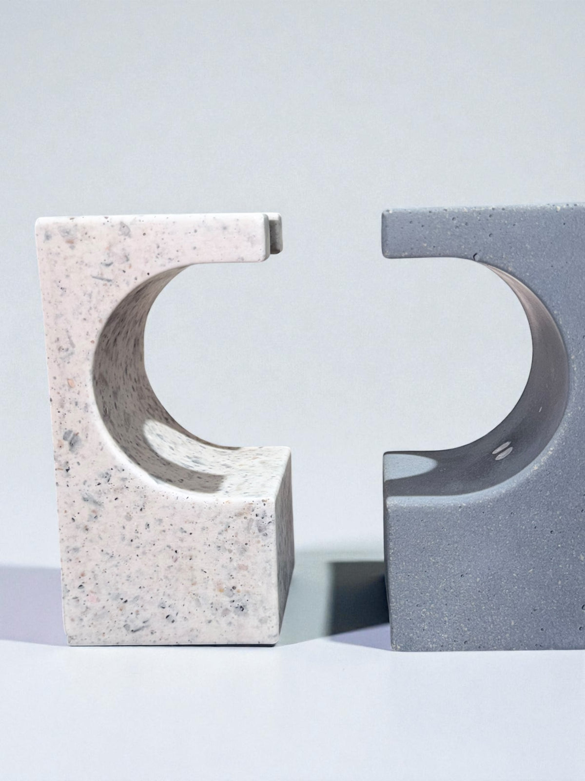Vase en béton coulée à la main – Objet design moderne pour votre intérieur