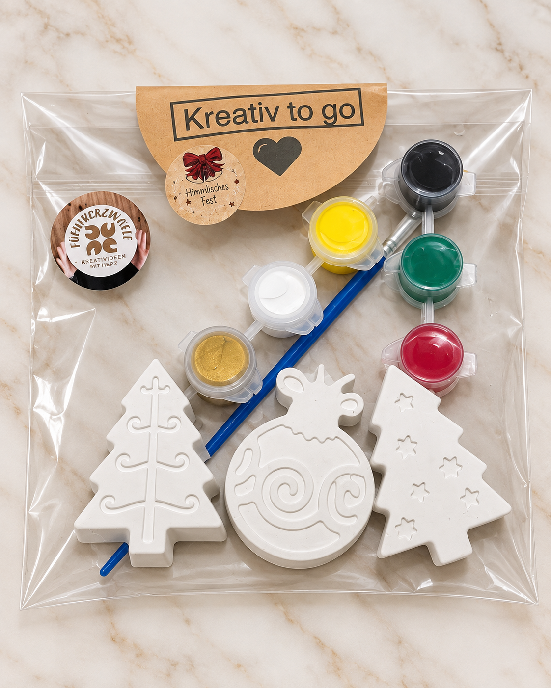Kreativ to Go - weihnachts Edition - kreativ Set