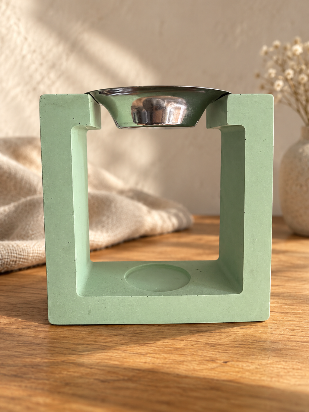 Handgegossene Duftlampe für Duftschmelzies | Schmelzschale