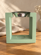 Handgegossene Duftlampe für Duftschmelzies | Schmelzschale