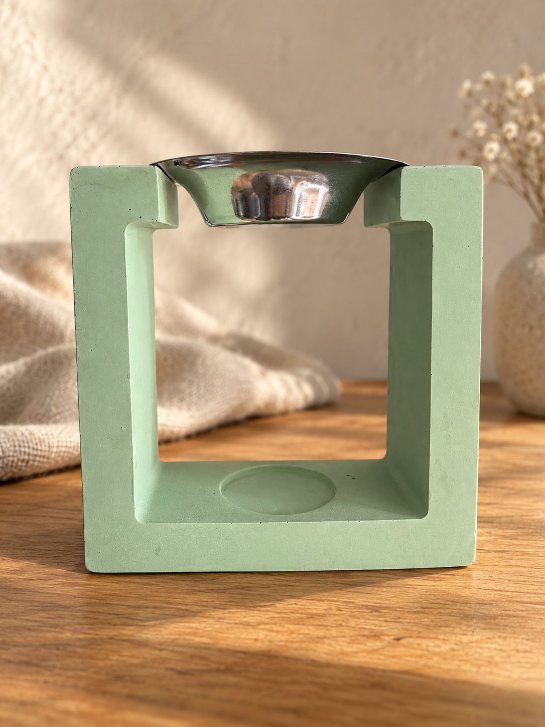 Handgegossene Duftlampe für Duftschmelzies | Schmelzschale