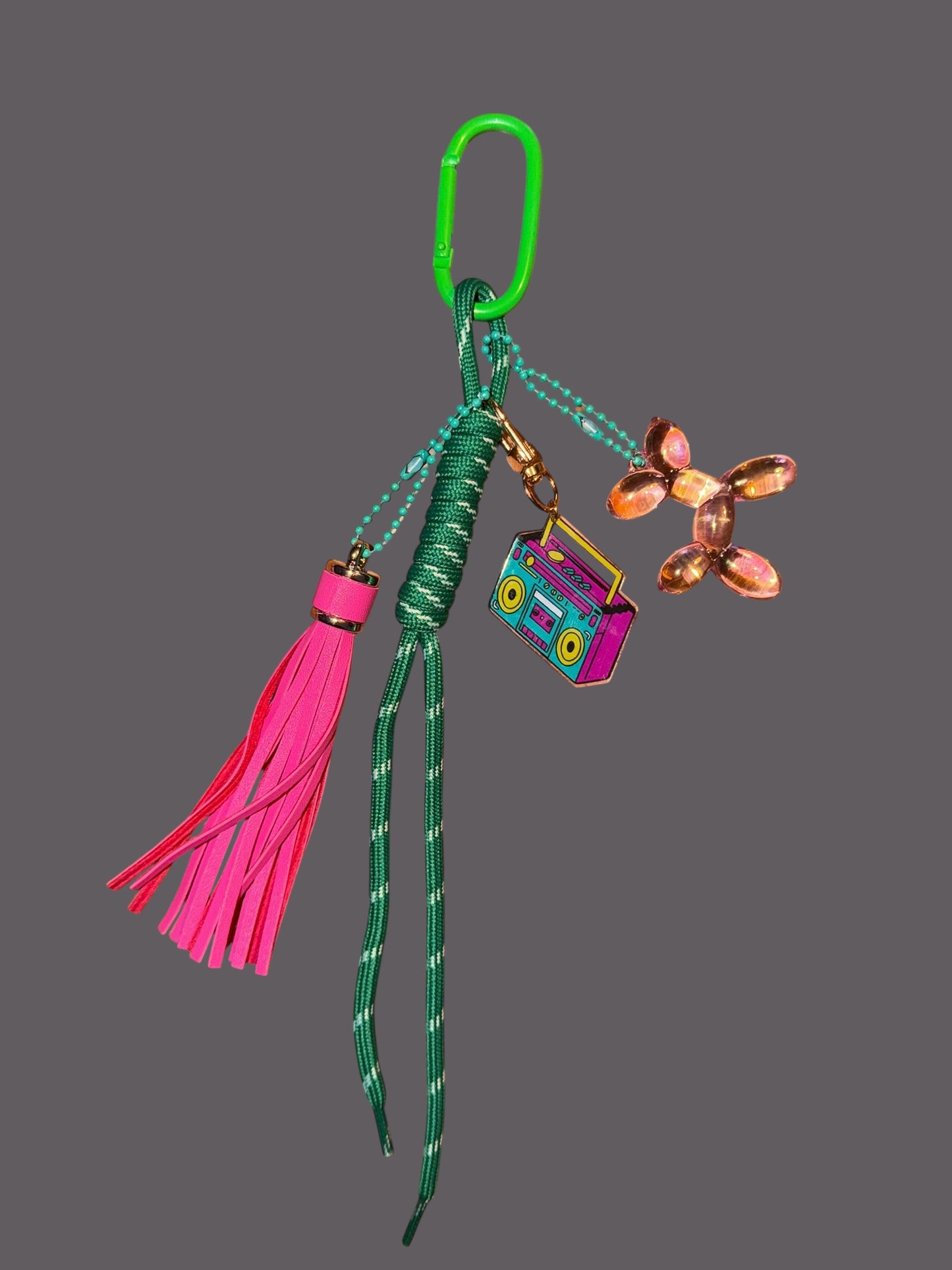 Statement Schlüsselanhänger / Taschenamhänger - Handmade