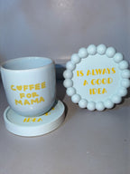 Sisi-Tasse, Kaffee für Mama, blau