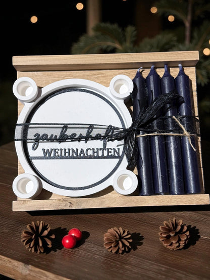 Mini Adventskranz | Handmade | Adventsdeko
