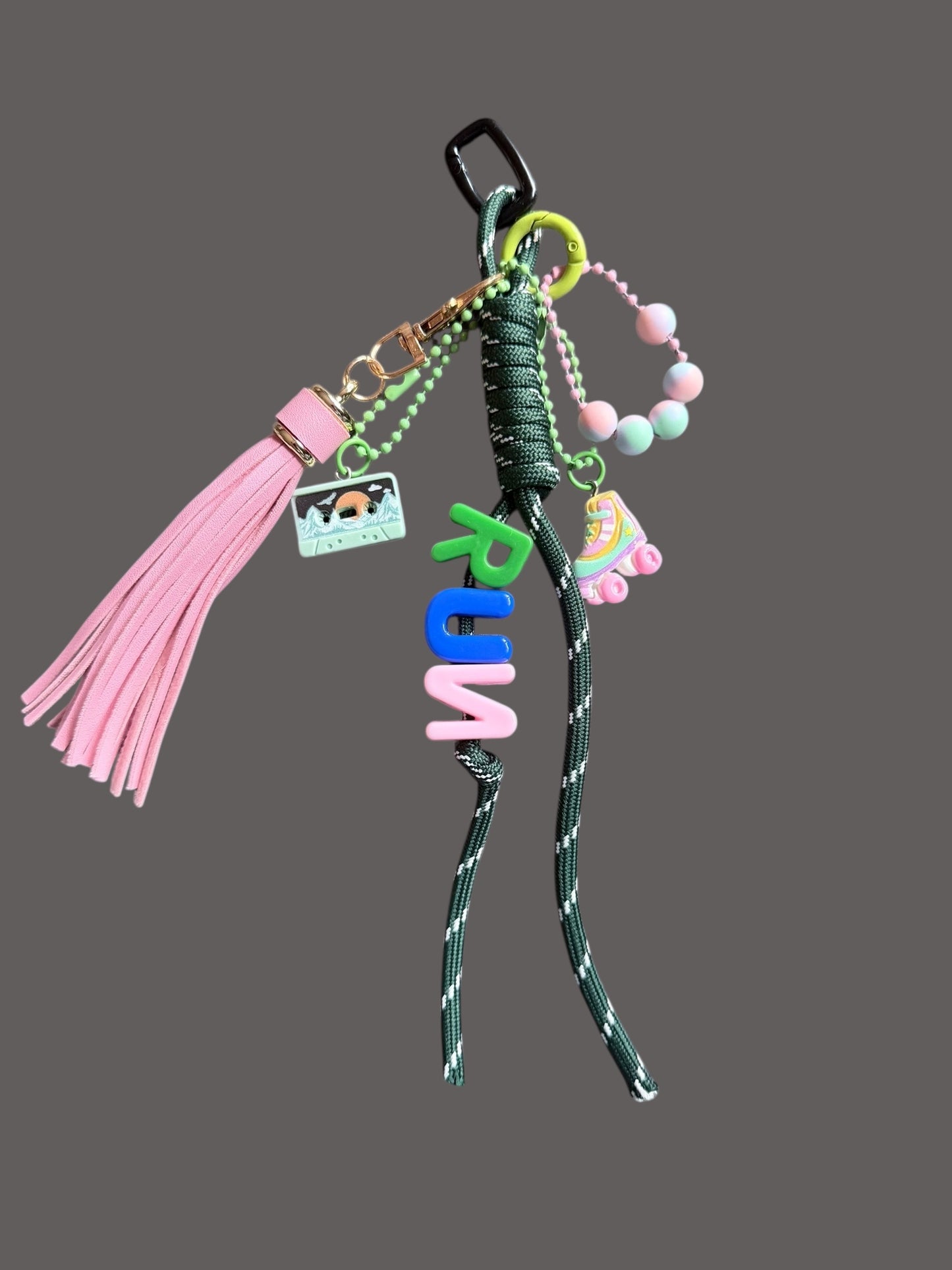 Statement Schlüsselanhänger / Taschenamhänger - Handmade