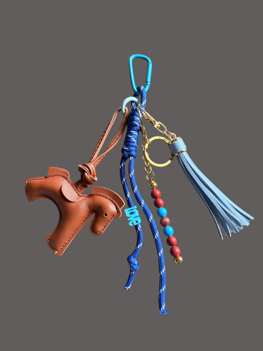 Statement Schlüsselanhänger / Taschenamhänger - Handmade