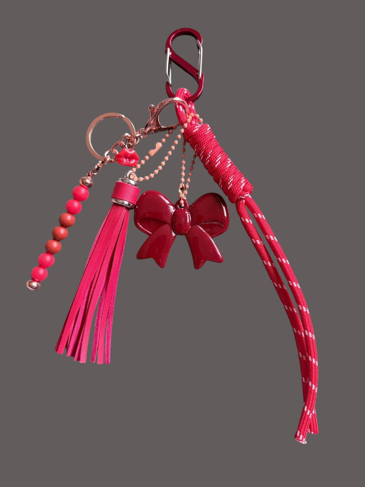 Statement Keychain / Bag Charm - Handmade