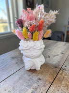 Dried flower arrangements flower girls & co. hand-poured
