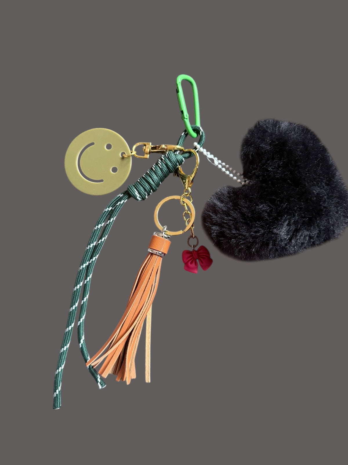 Statement Keychain / Bag Charm - Handmade