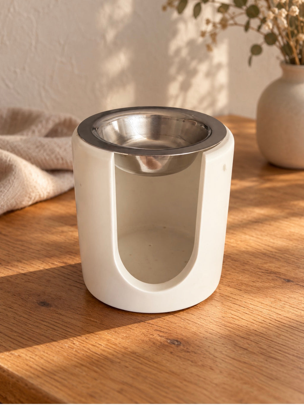 Handgegossene Duftlampe für Duftschmelzies | Schmelzschale