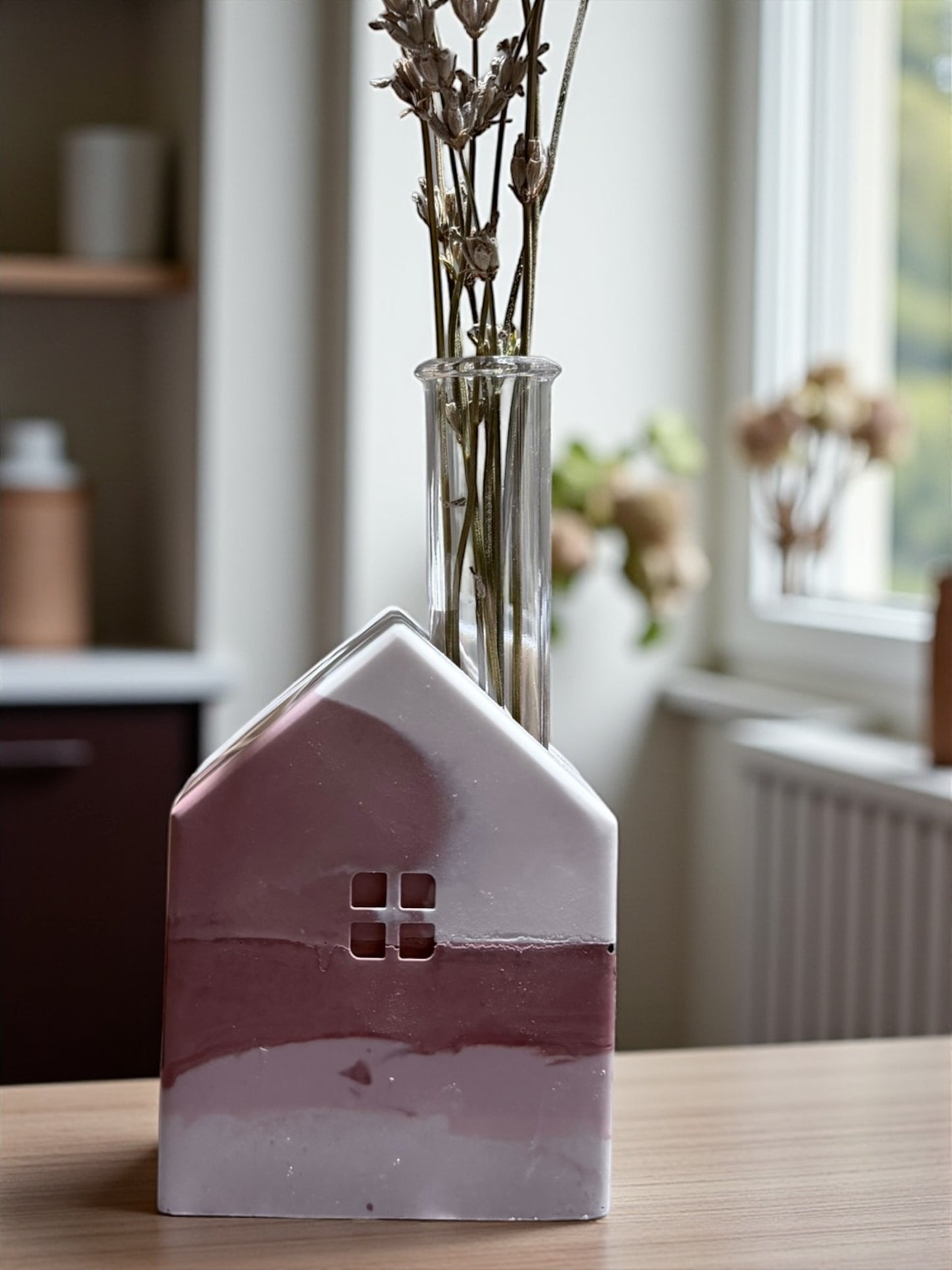 Streichholz Häuschen / Herz