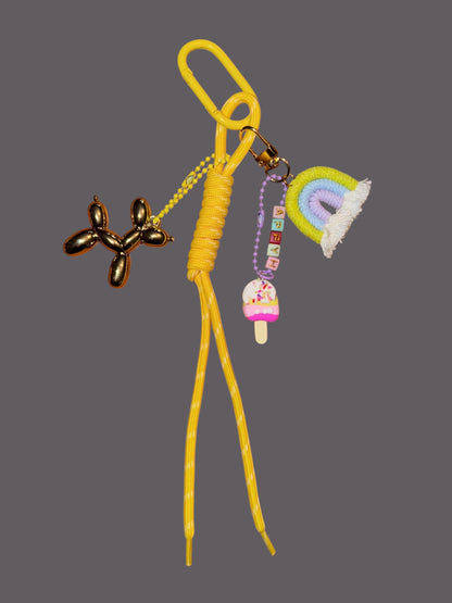 Statement Schlüsselanhänger / Taschenamhänger - Handmade