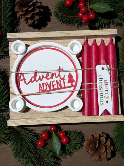 Mini Adventskranz | Handmade | Adventsdeko