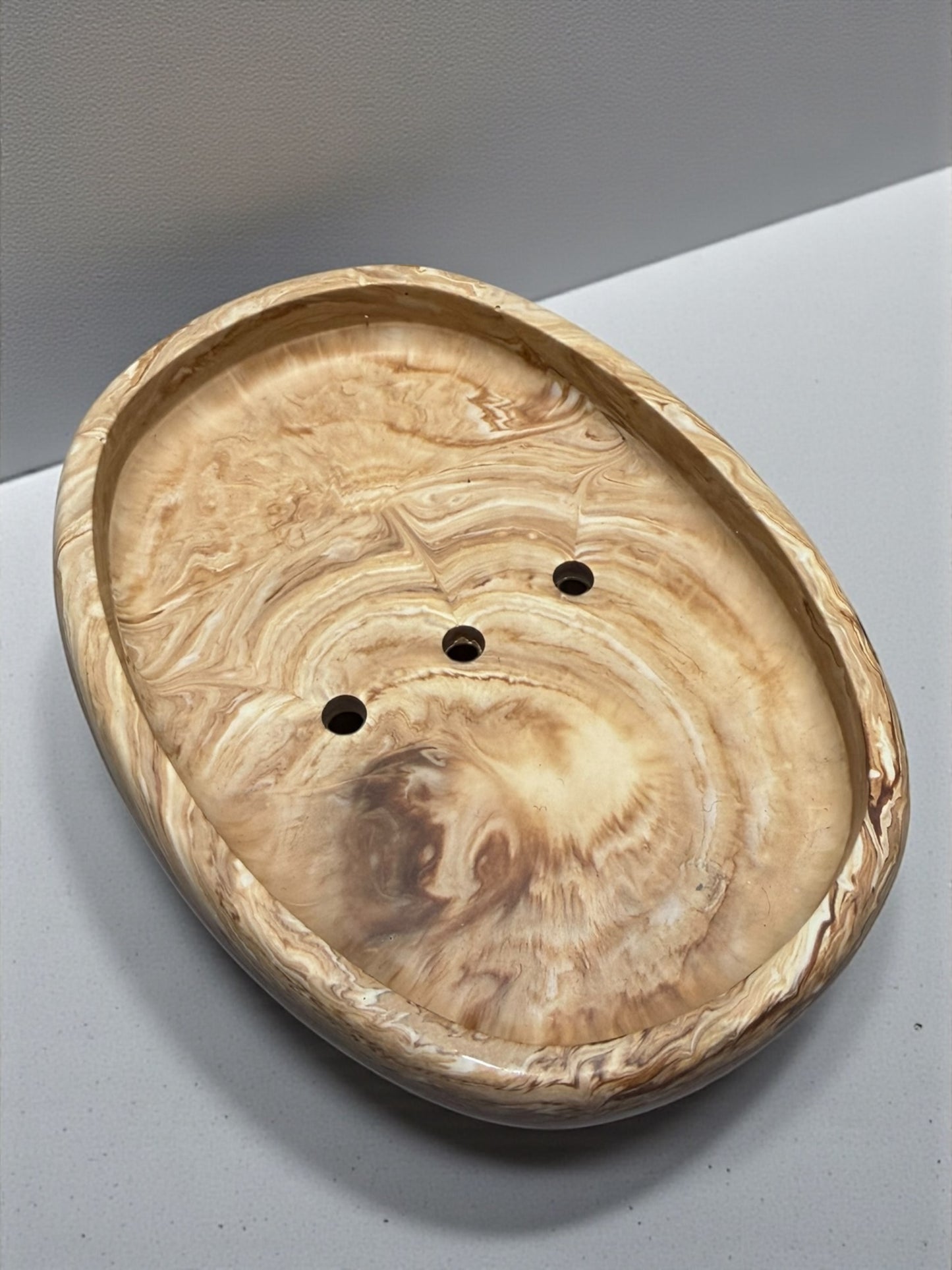 Handgemachte Seifenschale  | Aus Gießmasse | Versiegelt | Badezimmer Deko | Geschenkidee | Handmade Soap Dish