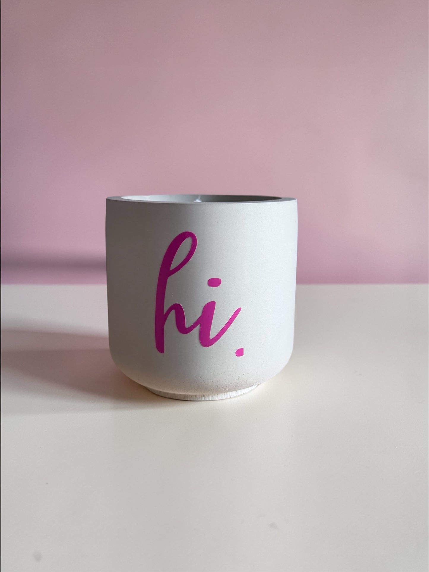 Statement Kerzen, bunte Kerzenbehälter