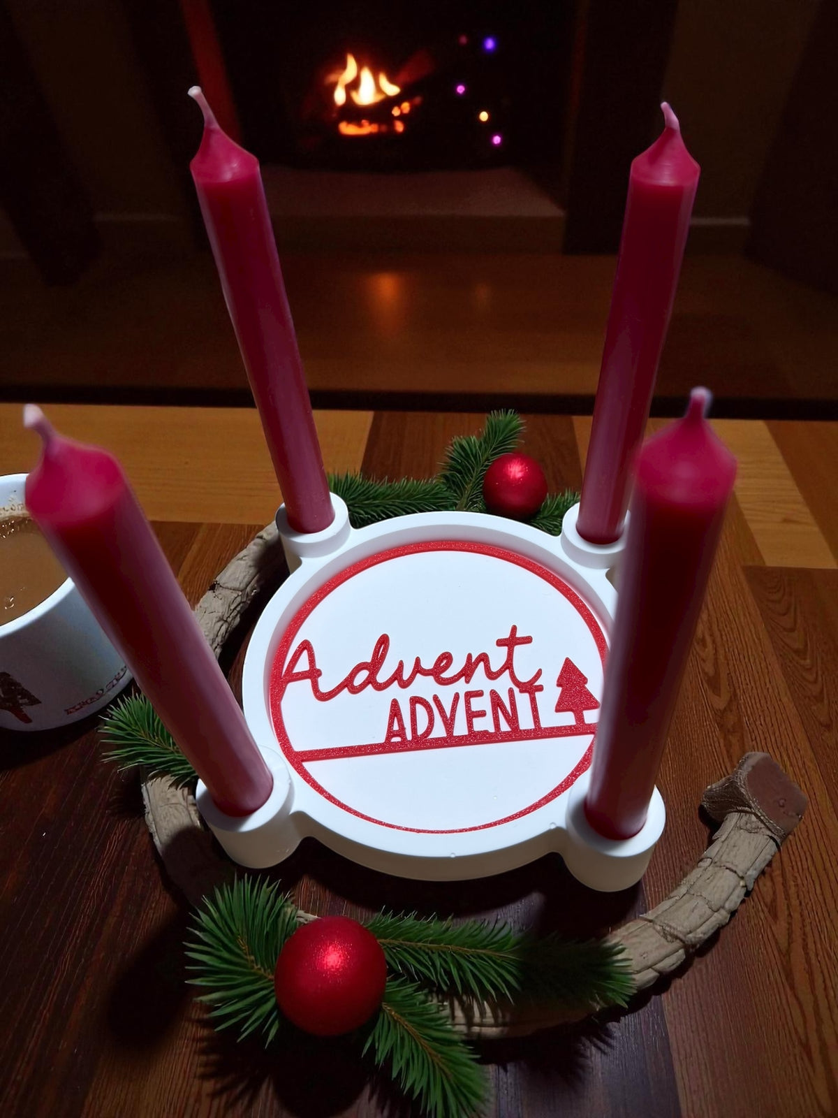 Mini Adventskranz | Handmade | Adventsdeko