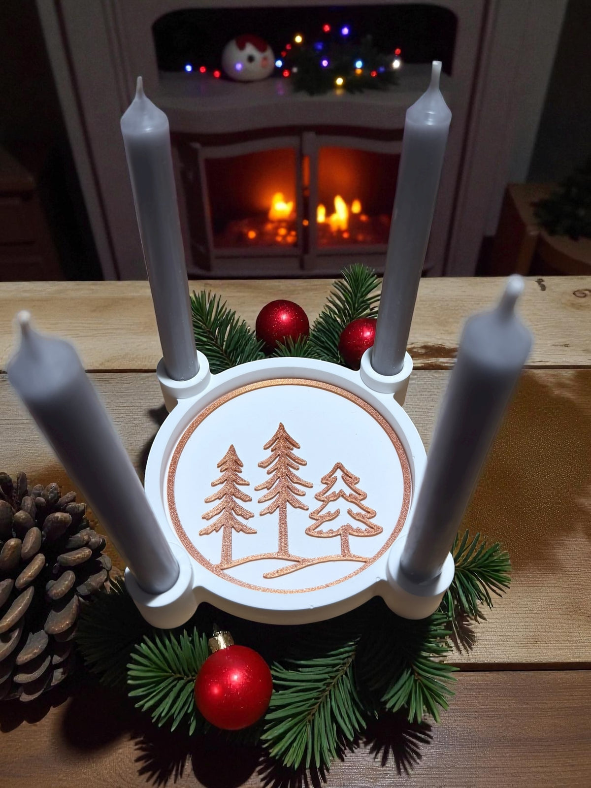 Mini Adventskranz | Handmade | Adventsdeko
