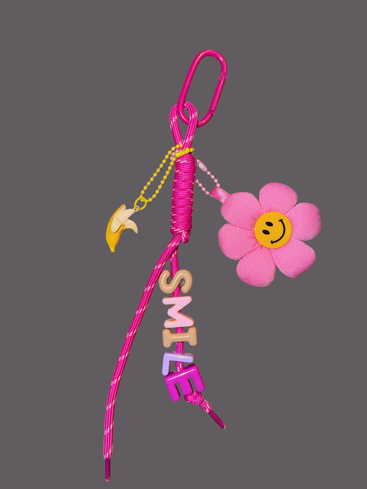 Statement Keychain / Bag Charm - Handmade