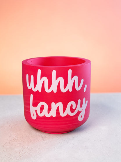 Statement Kerzen, bunte Kerzenbehälter