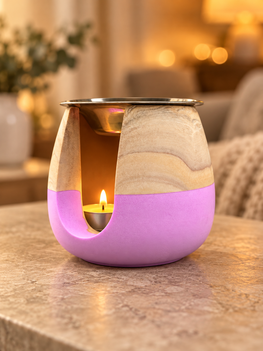 Handgegossene Duftlampe für Duftschmelzies
