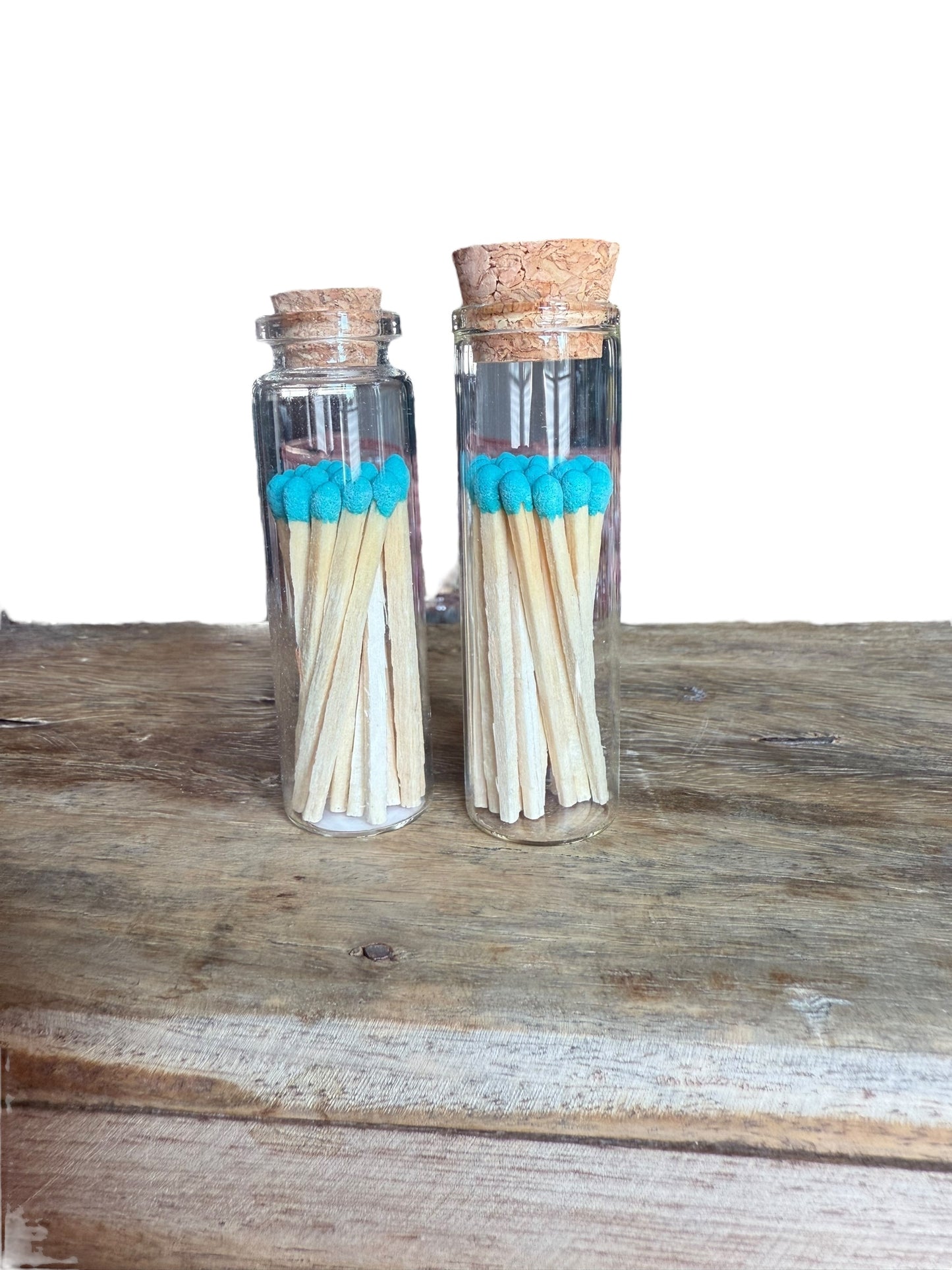 Bunte Streichhölzer im Glas | Hochzeitsgeschenk | Zündhölzer bunt