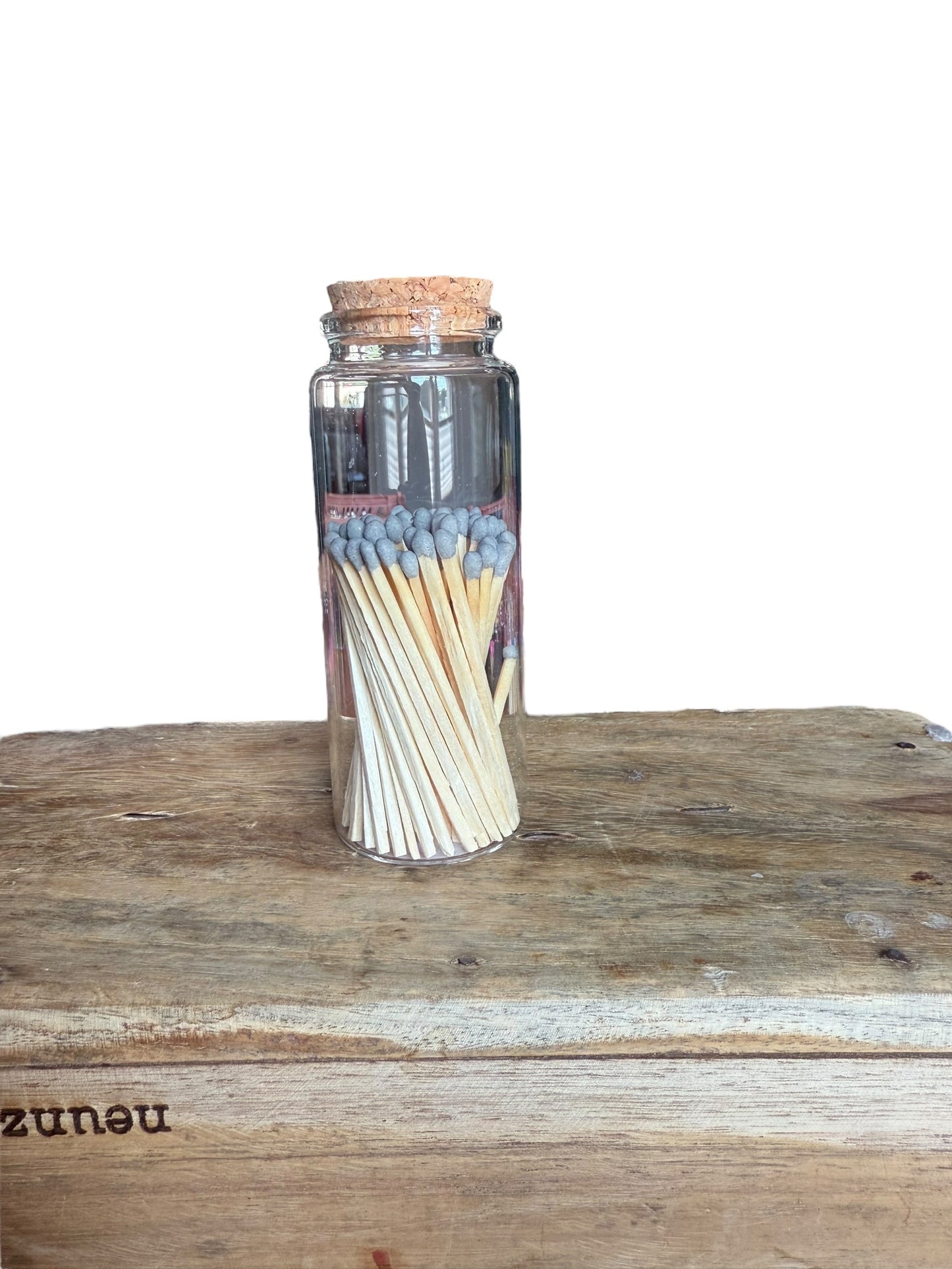 Bunte Streichhölzer im Glas | Hochzeitsgeschenk | Zündhölzer bunt
