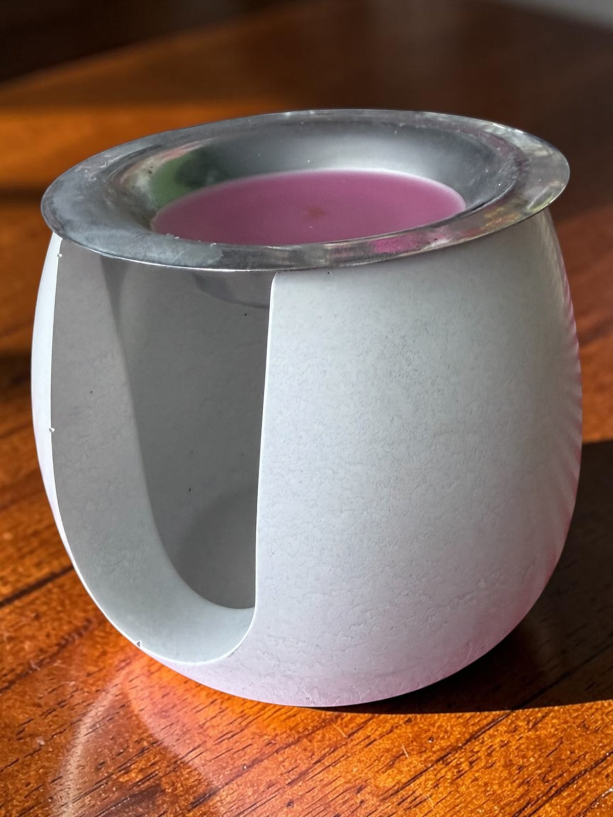 Duftlampe aus hochwertiger Gießmasse – Handgemachte Duftlampe – Minimalistische Deko – Meditationszubehör