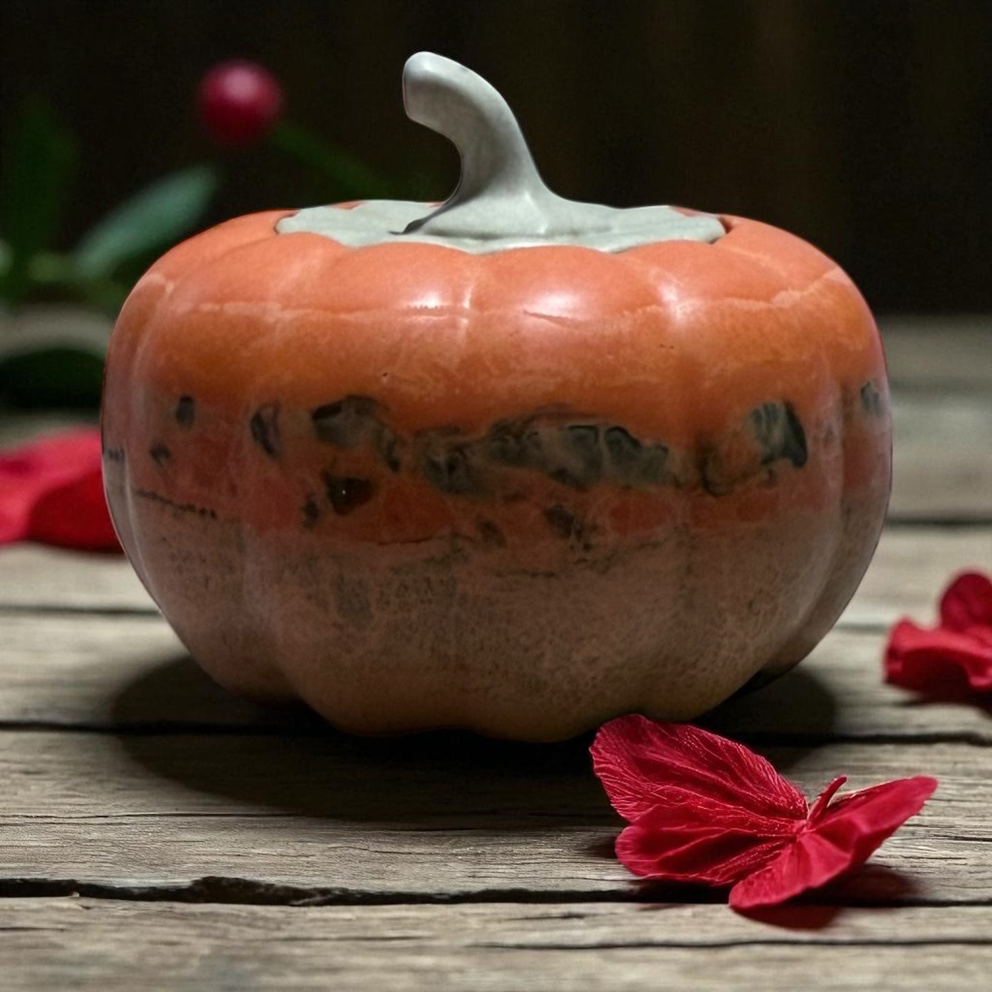 Kürbis Kerzenhalter, Pumpkin, Kürbis Deko, Kürbisse