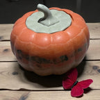 Kürbis Kerzenhalter, Pumpkin, Kürbis Deko, Kürbisse