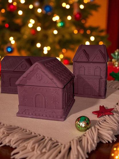 Lebkuchenhaus - Gingerbreadhouse - Kerzenschatulle - Plätzchendose