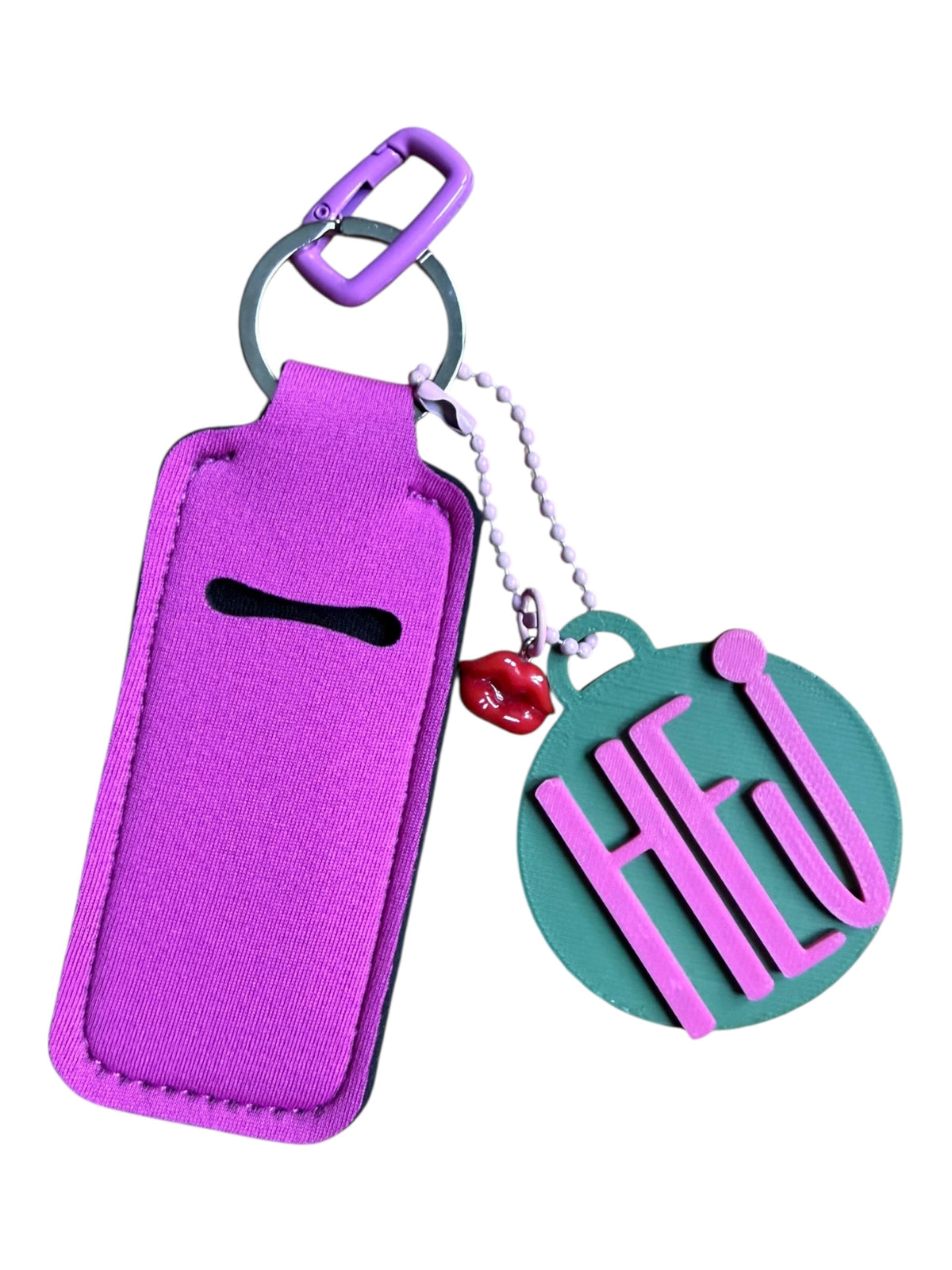 Lip care pendant, bag charm
