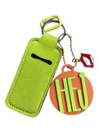 Lip care pendant, bag charm