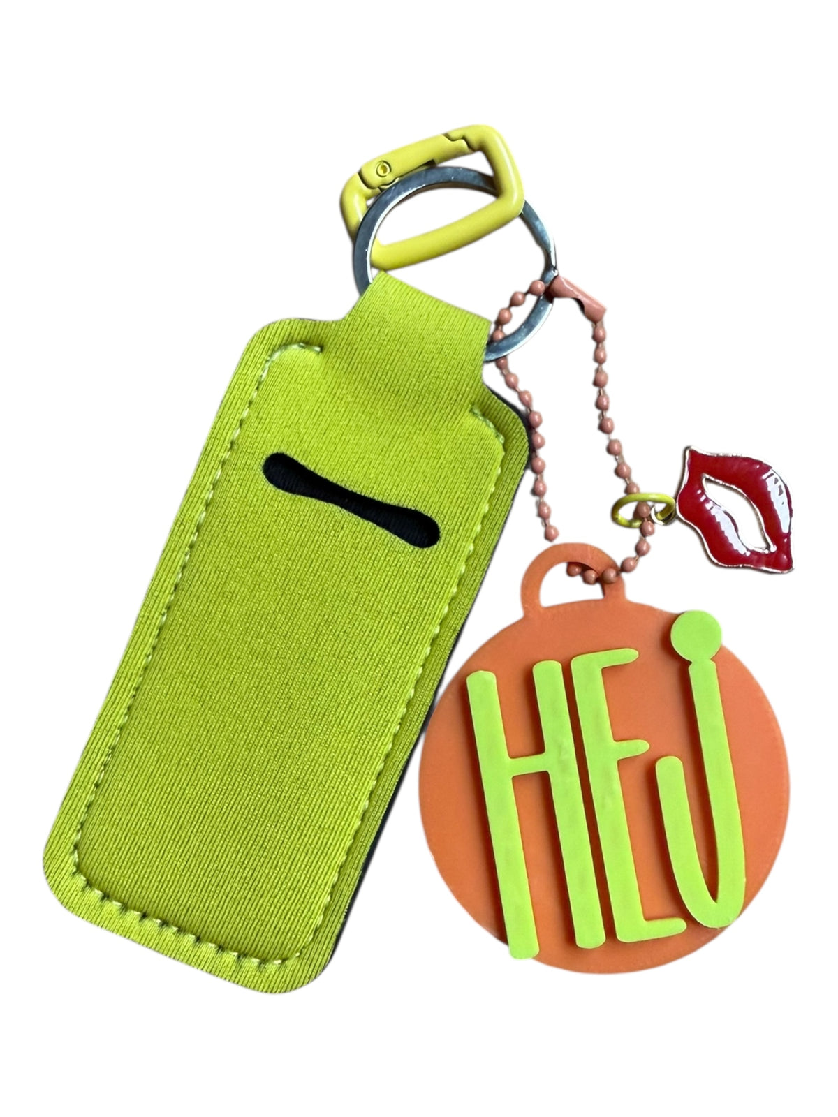 Lip care pendant, bag charm