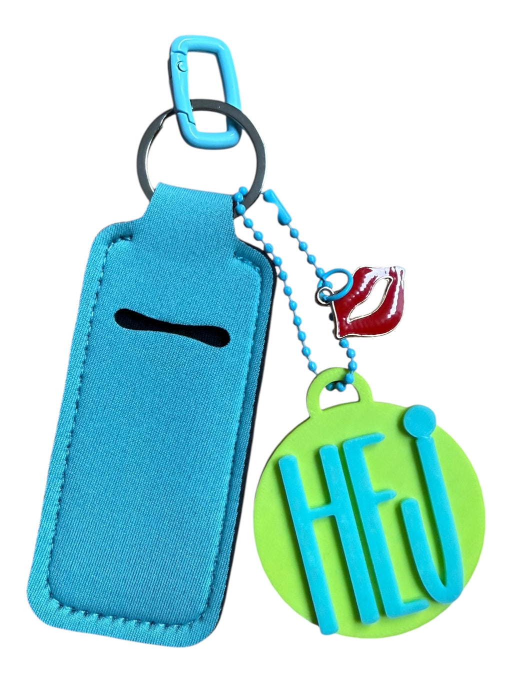 Lip care pendant, bag charm