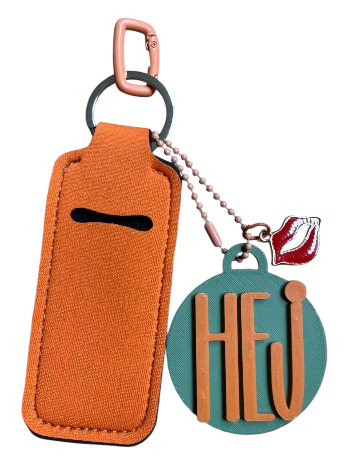 Lip care pendant, bag charm