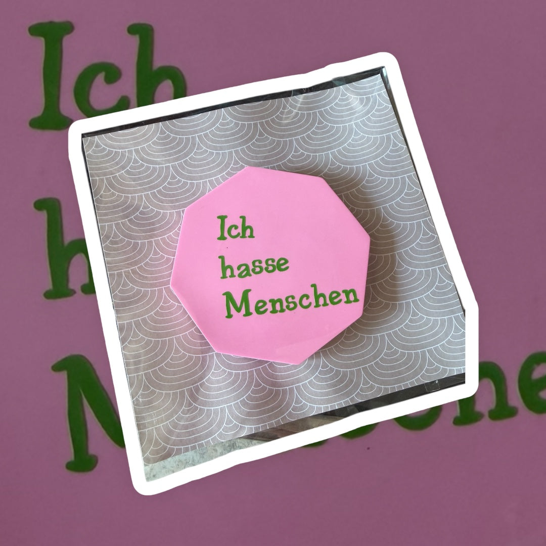 Handgegossene-Magnete – 9–10 cm – sarkastisch, ehrlich & absolut dekorativ Statement Magnete / Kühlschrank Magnete