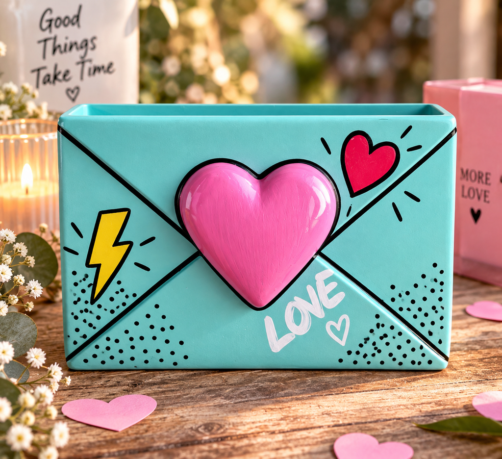 LOVE LETTERS – Briefumschlag mit Herz | Geschenk & Erinnerungsstück