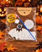 Kreativ to Go - Halloween Special - Gips zum bemalen - Mitbringsel - kreativ Set