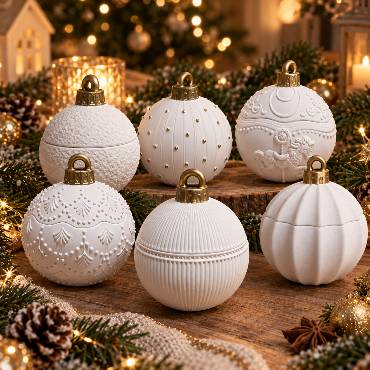 Weihnachtskugel |handgegossen