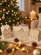 Lebkuchenhaus - Gingerbreadhouse - Kerzenschatulle - Plätzchendose