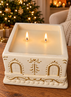 Lebkuchenhaus - Gingerbreadhouse - Kerzenschatulle - Plätzchendose