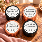 Duft & Botschaft – Duftkerze mit Spruch oder Personalisierung | 90 g