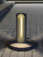 Handgegossene Beton Lampe