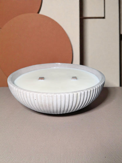 Beton Kerze , Wachsfresser