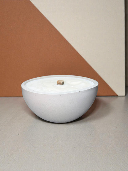 Beton Kerze , Wachsfresser