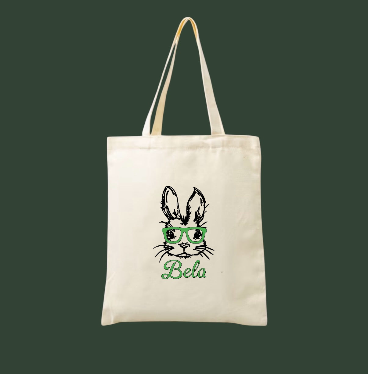 Personalisierte Oster - Jute Beutel