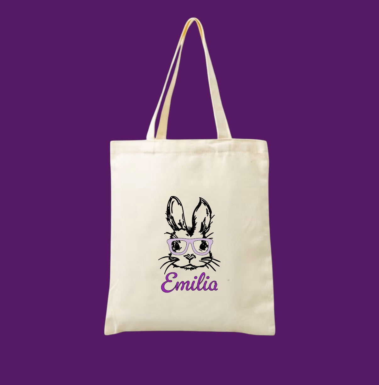 Personalisierte Oster - Jute Beutel